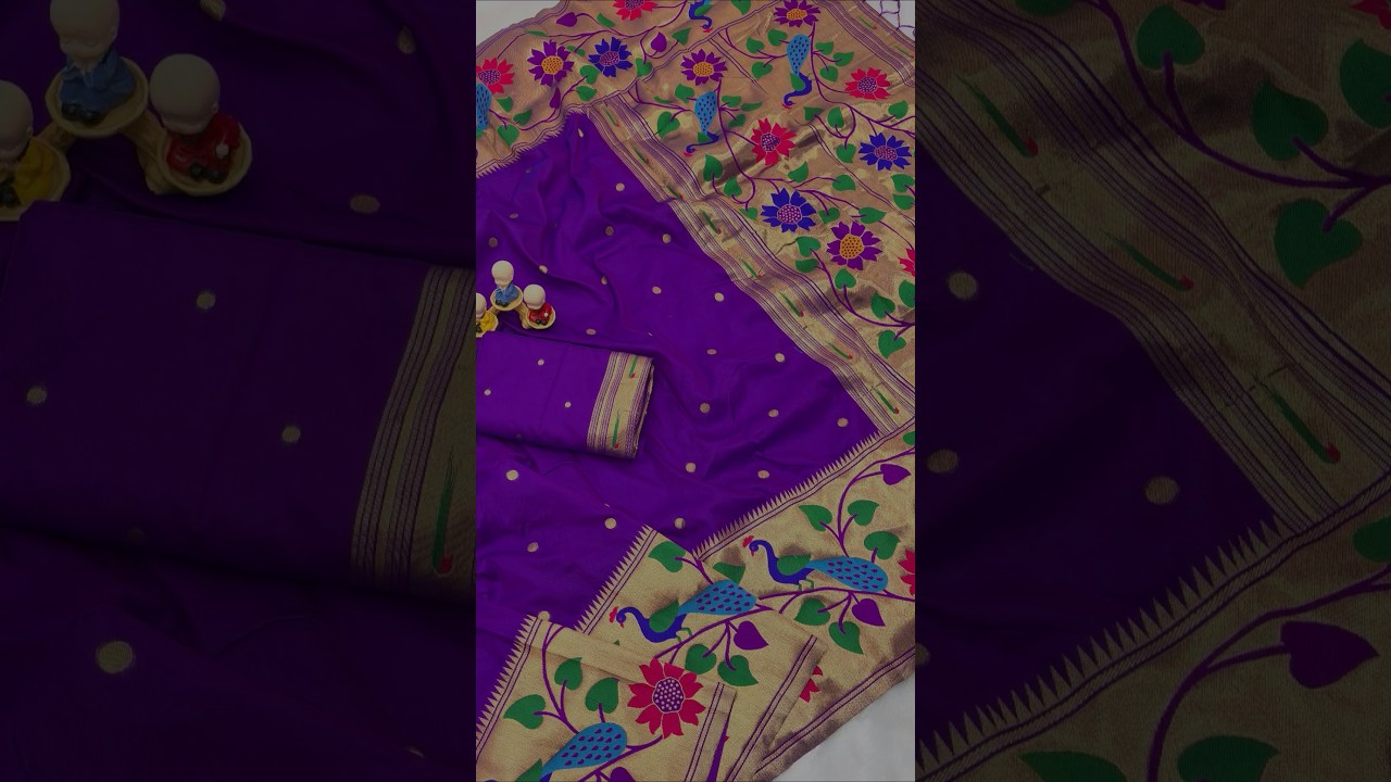 Super Hit Peacock Paithani Saree