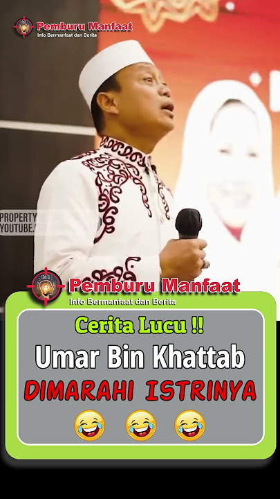 Cerita Lucu !! Umar Bin Khattab Dimarahi Istrinya #shorts
