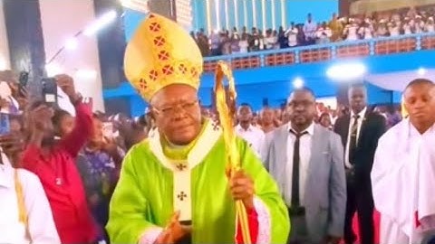 Cardinal Fridolin Ambongo Besungu presides at 70th Anniversary Mass at St. Alphonsus Liguori, Congo