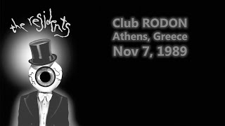 The Residents - (Almost Full Set, Audio Only) @ Rodon, Athens Greece 07/11/1989