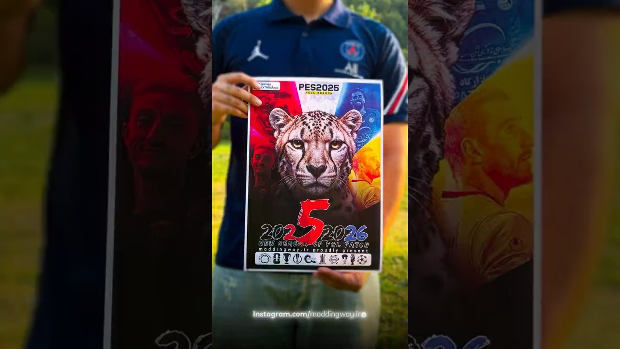 پیش فروش پچ Pgl v5 😍 برای PES21 😁