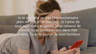 Meilleurs SMS pour souhaiter joyeux anniversaire  à son âme soeur