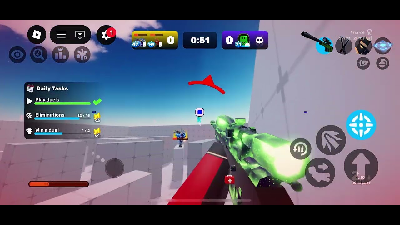 I found another YouTuber while playing rivals - YouTube