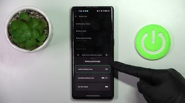 How To Add Battery Percent Indicator On OPPO FIND X3 NEO