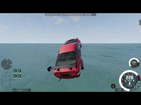 car skipping in beamng - YouTube