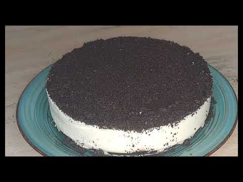 TARTA DE GALLETAS OREO(SIN HORNO)😋👏 #recetas