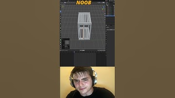 Noob vs Pro Artist : Skin Modifier #blender #blendercommunity #3danimation #blendertutorial #3d