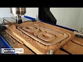 Router CNC T1-6040c trabajando MDF