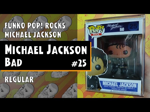 Funko Pop Michael Jackson – Bad 25 – Édition 2013 – Vinyl – Neuf Sous Blister