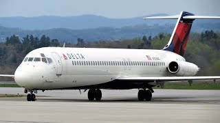 Delta Air Lines Dc-9-51 Takeoff Avl