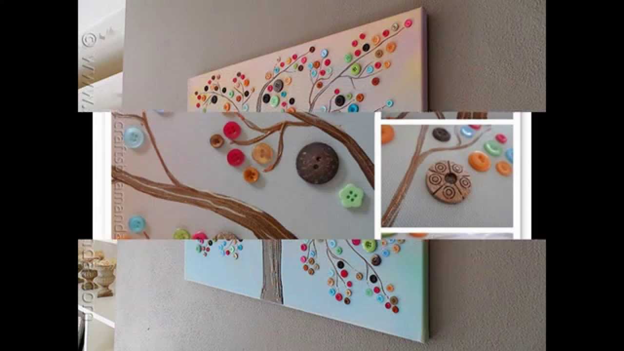 Easy and Simple DIY Canvas painting ideas for kids - YouTube