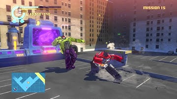 TRANSFORMERS  Devastation - Chapter 1 - Mission 15 Gameplay PS4