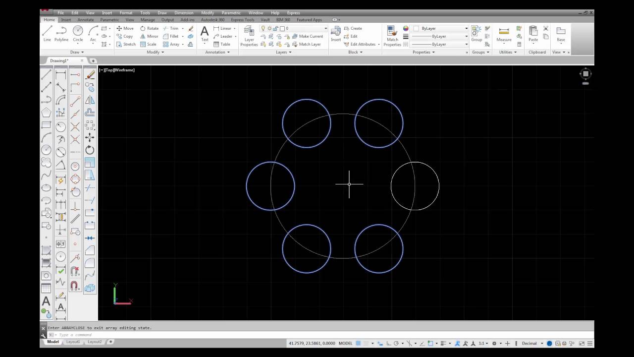 How To Undo Array In Autocad