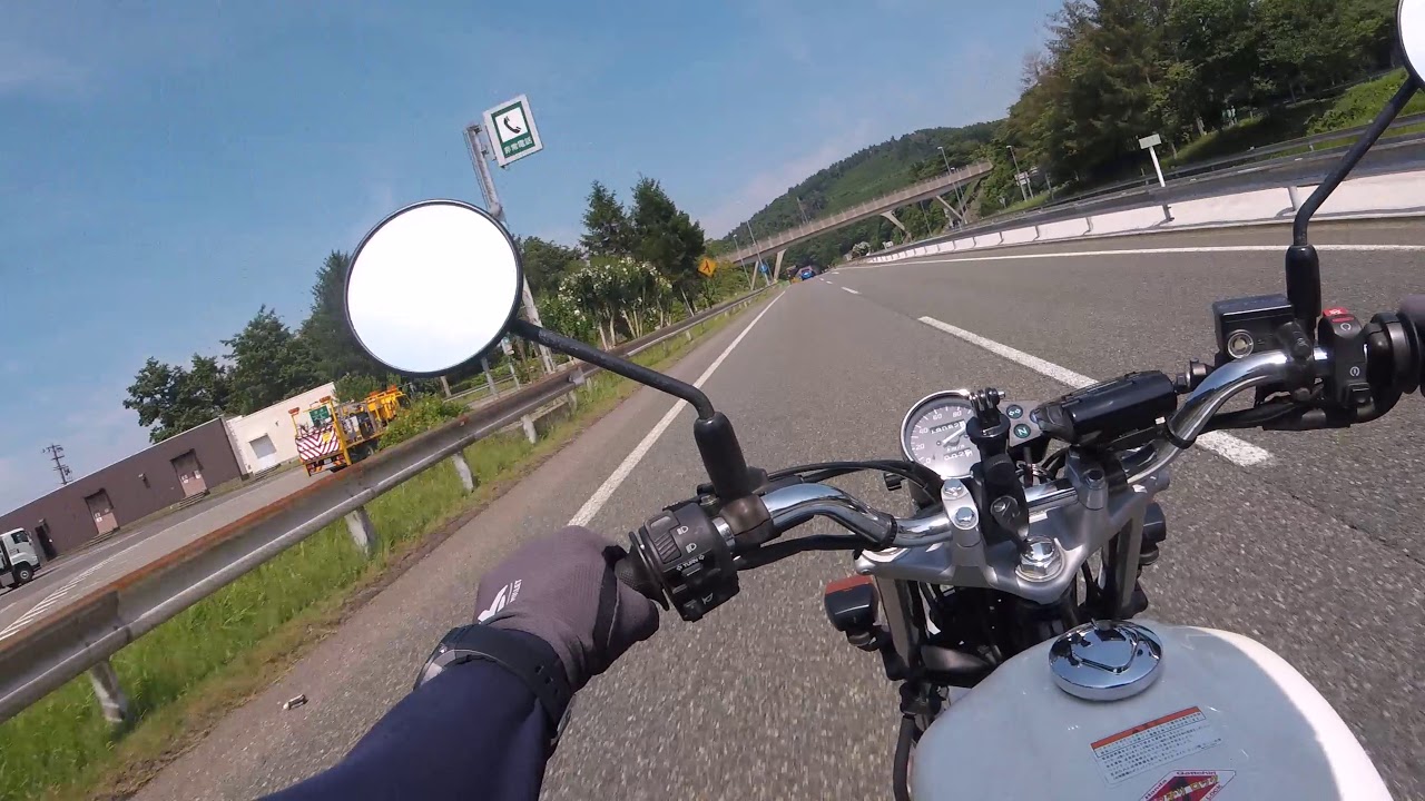 CB223sで糸魚川から高速に乗ってみたらなんかめちゃくちゃ気持ちよかった件