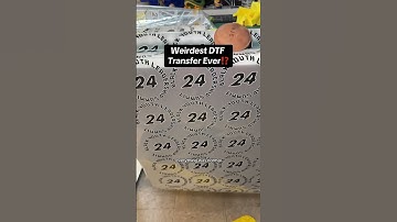 Is This The WEIRDEST DTF Transfer Ever?! A Special Customer Request Accepted!