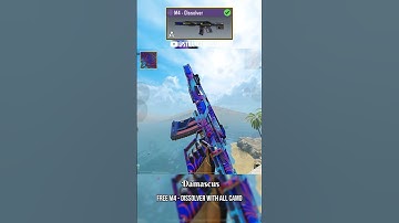 Free M4 Dissolver With All Camo in CODM