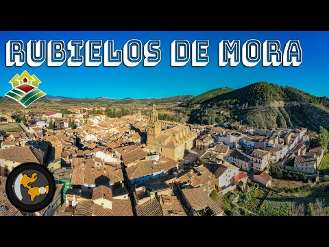 RUBIELOS DE MORA 4K - Los pueblos más Bonitos de España - Most beautiful villages of Spain