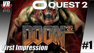 Doom 3 Quest / Oculus Quest 2 [Sidequest] / Deutsch / First Impression / Spiele / Test