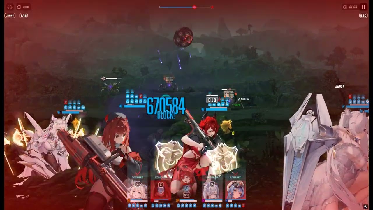Nikke Hard 35-33 Level 495 Combat Power 1.3M/1.7M - YouTube
