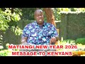 FRED MATIANGI NEW YEAR 2026 STRONG MESSAGE TO KENYANS