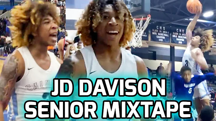 JD DAVISON SENIOR SEASON MIXTAPE! Alabama Commit Went Absolutely INSANE And Averaged 38 POINTS