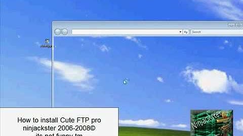 How to install Cute FTP.mp4