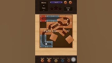 Roll the Ball slide puzzle Star E Pack Level 11 Solution