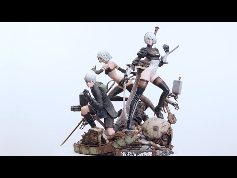 SQUARE ENIX MASTERLINE NieR: Automata 1/4 scale DX ver. PV