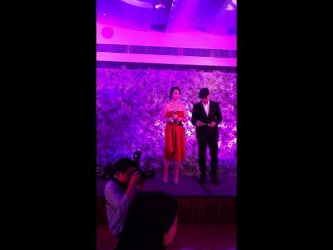 應佩珊在弟弟應昌佑結婚party演唱