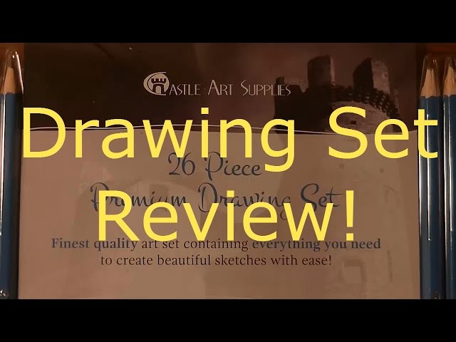 Review Of The Castle Art 40 Piece Drawing Set — The Art Gear Guide