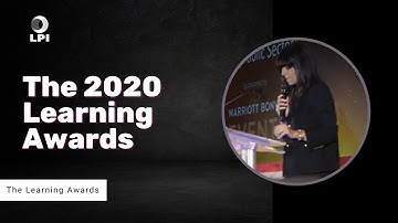 The 2020 Learning Awards | The Learning and Performance Institute
