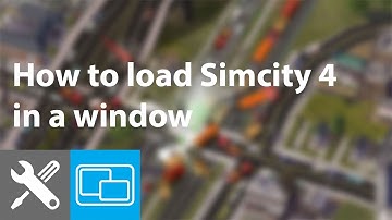 Run Simcity 4 in Window Mode instead of Full screen