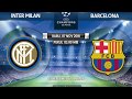 INTER MILAN VS BARCELONA | prediksi pertandingan dan line up squat| inter vs barca