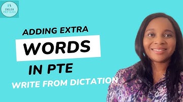 Adding extra word in write from dictation || PTE Listening || #+65 #+79 #youtube