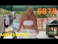 STAY HOME WITH BBW ADELESEXYUK HANGING OUT THE WASHING