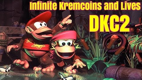 Donkey Kong Country 2 - Infinite Kremkoins and Lives