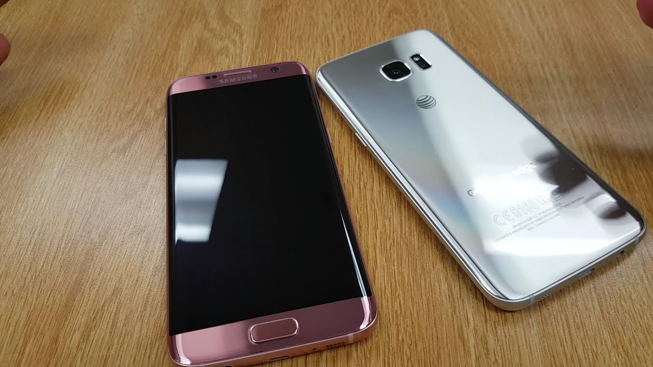 Samsung S7 Золотой