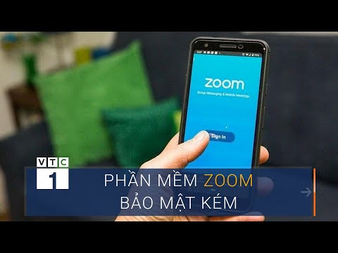 Phần mềm Zoom bảo mật kém, nửa triệu tài khoản lộ thông tin | VTC1