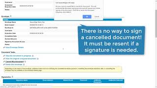 How to Cancel A Document