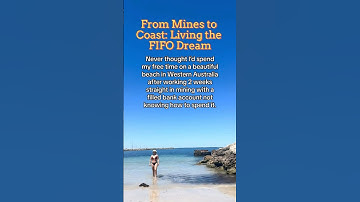 From Mines to Coast Living the FIFO Dream #fifo #fifofamily  #fifojobs #fifolife #flyinflyout #perth