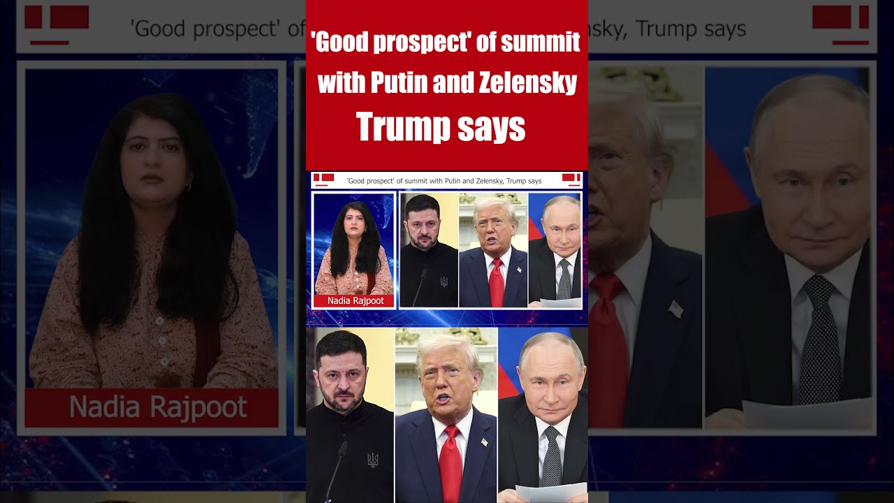 Trump Says There S A Good Prospect For Summit With Putin And Zelensky