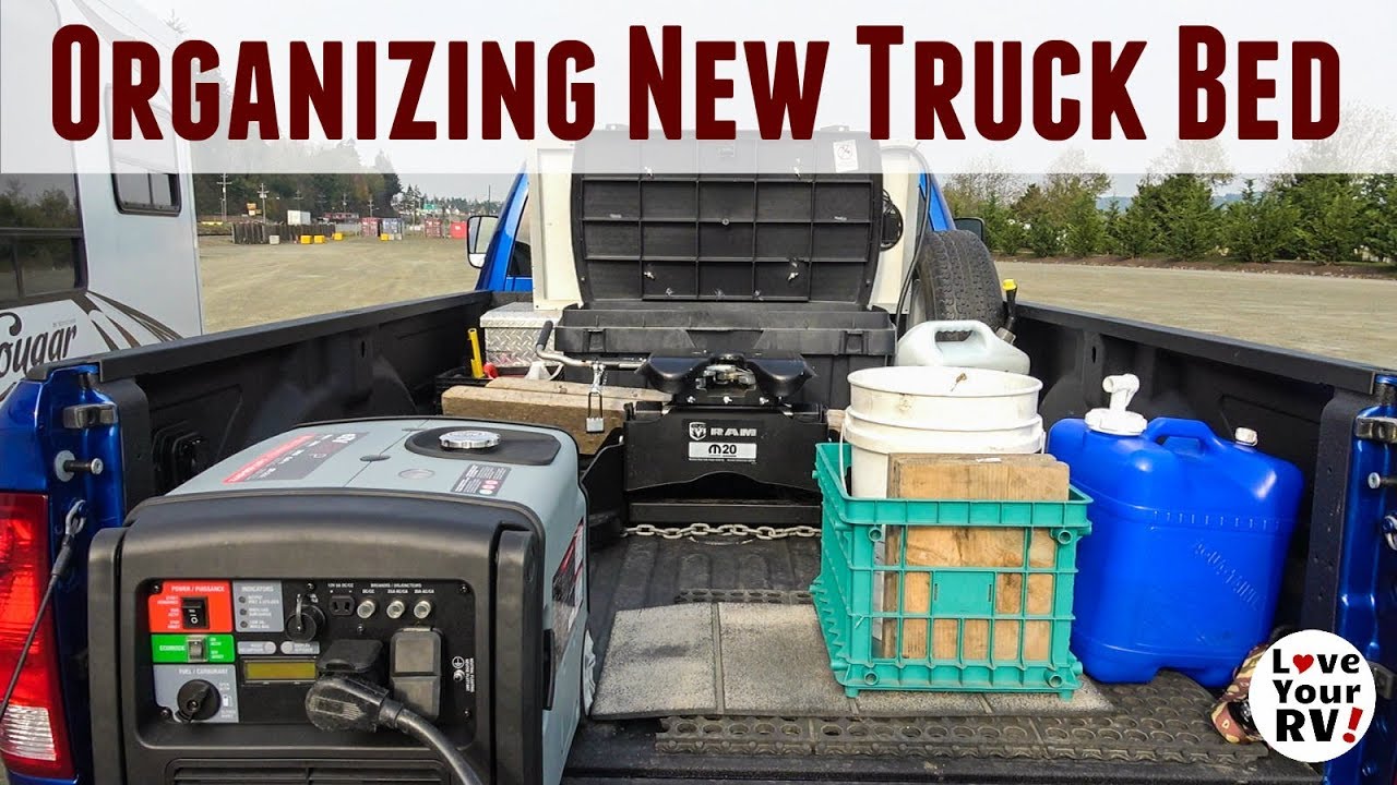 How I've Organized My New Ram 3500 Truck Bed YouTube