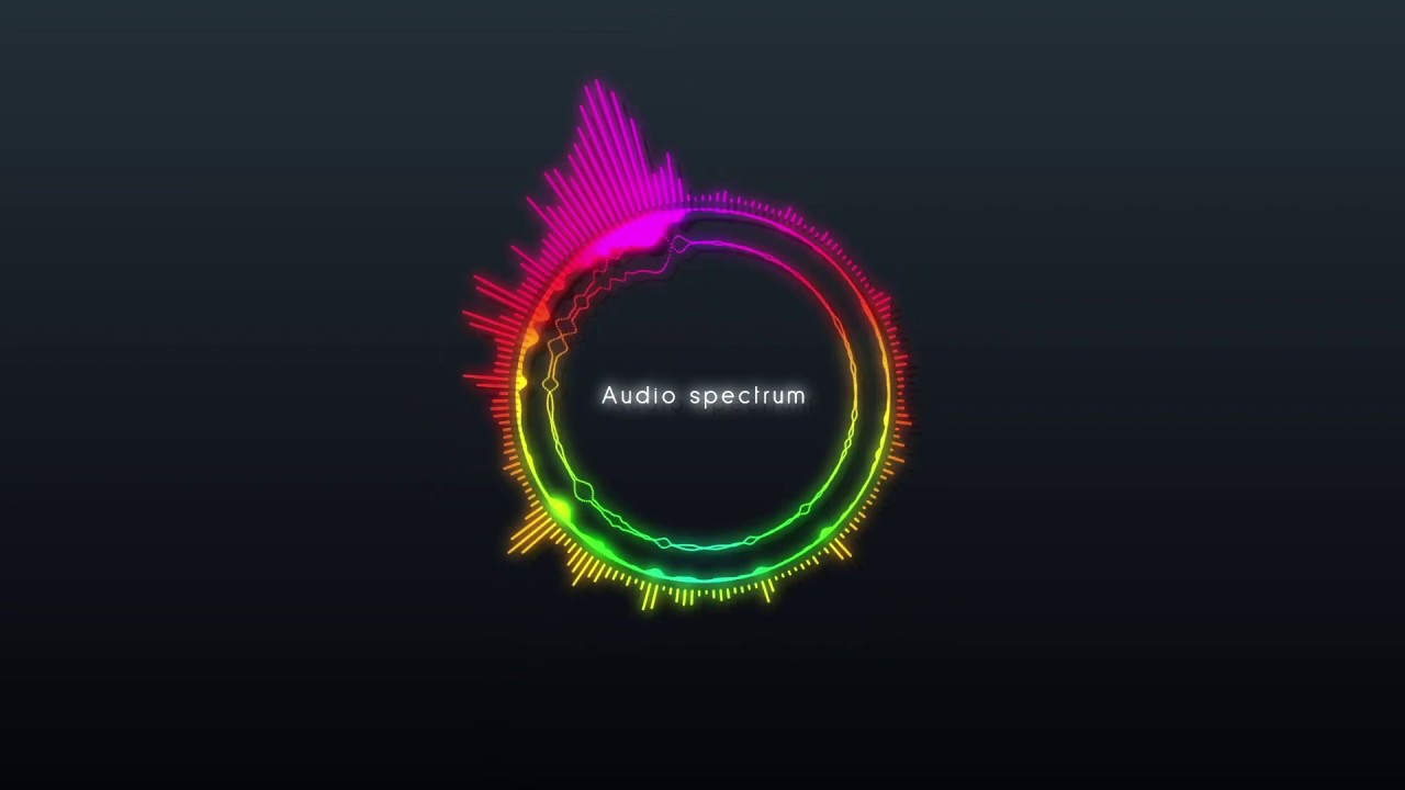 After Effects オーディオスペクトラムの作り方 Audio Spectrum アフターエフェクトチュートリアル Youtube