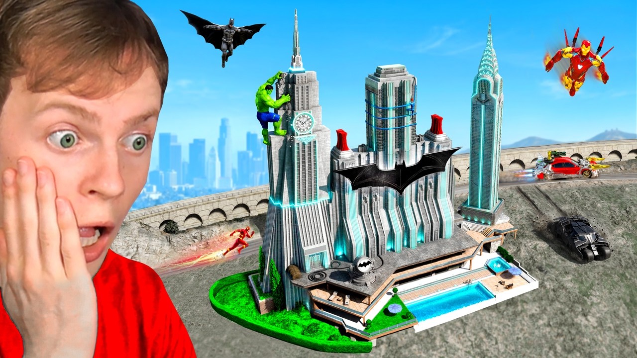GTA 5 - Franklin's House is the NEW Superhero HQ!