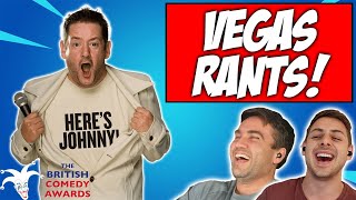 JOHNNY VEGAS RANTS At The British Comedy Awards | Reaction