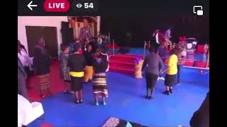 Prophet Muritho Sings Mulumeni during Sunday Service screenshot 5