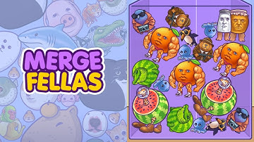 BRAINROT: MERGE FELLAS Compilation I Suika Game Gameplay Walkthrough Reaching Max Level! Part17