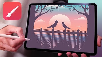 Pastel Birds - Infinite Painter Tutorial #39