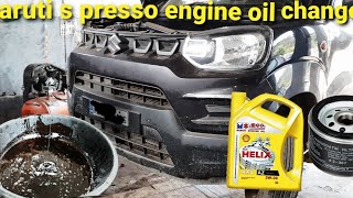 maruti S PRESSO engine oil change, maruti S PRESSO which engine oil is best