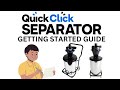 Getting started guide quick click separator  bin